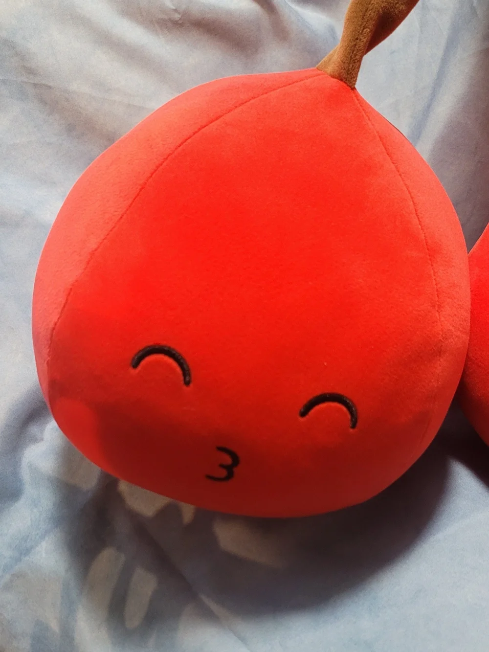 Smoochy Pals red cherry plush